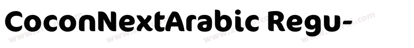 CoconNextArabic Regu字体转换